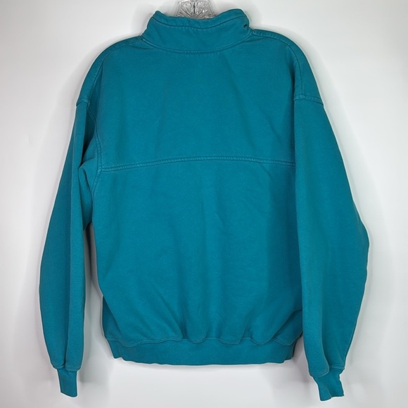 Vintage Columbia Blue Pullover Sweatshirt Ladies Large - Picture 4 of 9